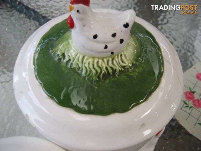 Ceramic Home Tea Coffee Sugar Canister - photo 4 of 7