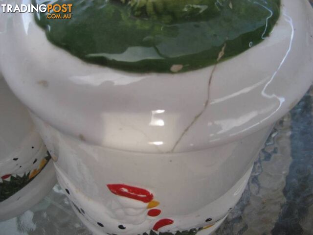 Ceramic Home Tea Coffee Sugar Canister - photo 3 of 7