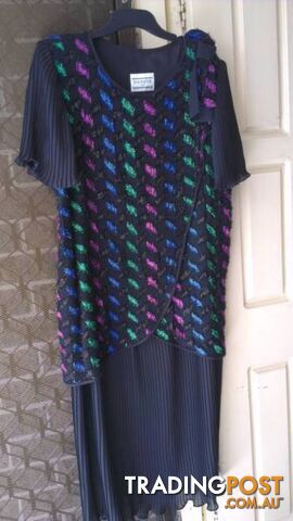 Vintage DOLINA EVENING DRESS SIZE18 - photo 4 of 6
