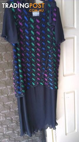 Vintage DOLINA EVENING DRESS SIZE18 - photo 3 of 6