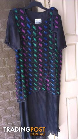 Vintage DOLINA EVENING DRESS SIZE18 - photo 5 of 6