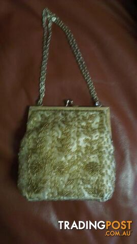 2 Women's Bags - formal Silver and Golden