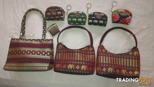 Women's Bags -THAI SILK HANDCRAFT hand bags