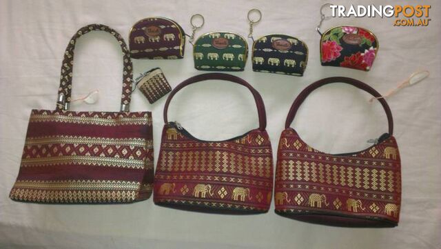 Women's Bags -THAI SILK HANDCRAFT hand bags