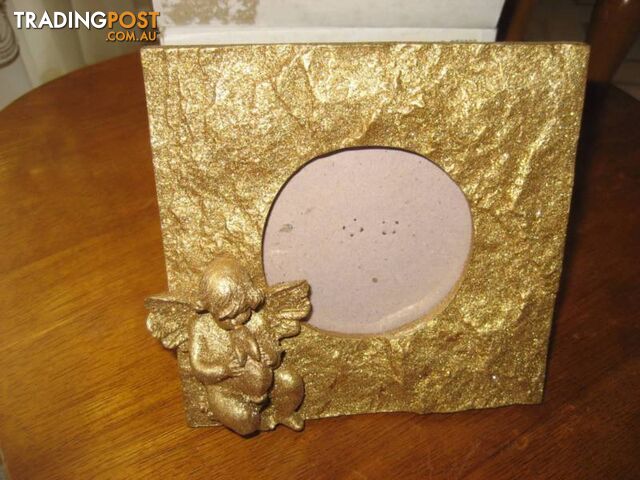 4 New Picture Frames Glittering Gold - $16 all