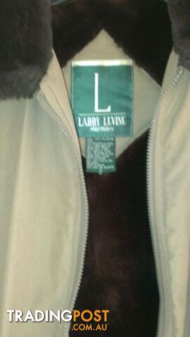 Women's Buffer Coat -Hght Quality LARRY LEVINE Microfibre - photo 4 of 4