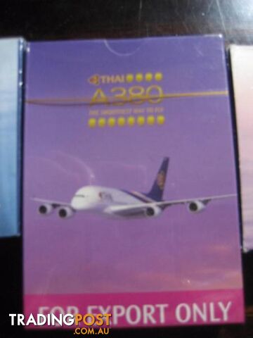 Sealed Thai Airlines A380 Playing Cards Souvenir