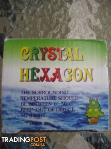 Pen Holder and Multi-purpose Crystal Hexagon - photo 2 of 5