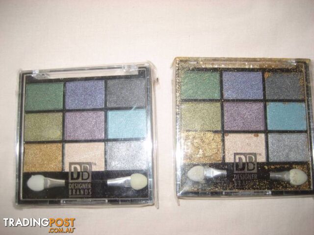 2 DB DESIGNER BRANDS 9 Mineral Eye Shadow Palette - $20 both