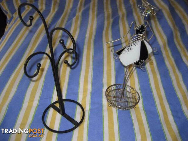 2 JEWELRY STANDS JEWELLERY TIDY - photo 4 of 4