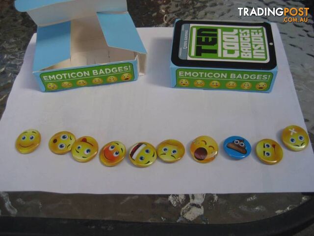 2 Box - Ten Cool Badges each - UK -$10 Both - photo 2 of 4
