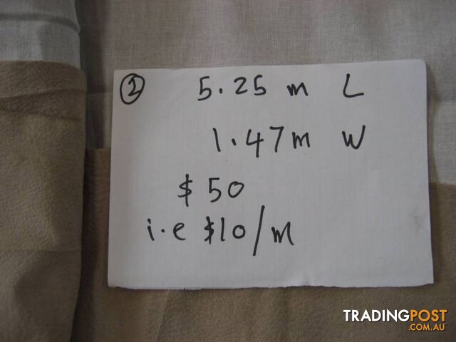 SUEDE PEGIE UPHOLSTERY FABRIC MATERIAL about 16 m - 2 PC - photo 3 of 5