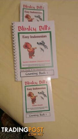 Blinky Bill's Easy Indonesian Teacher handbook and Student Reader