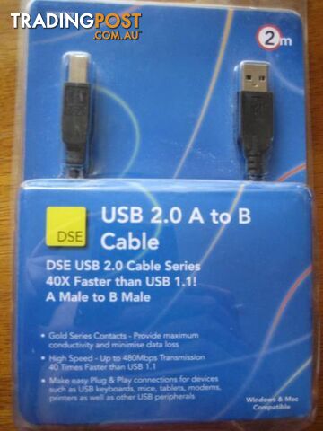 USB 2.00 A to B Cable - photo 4 of 4