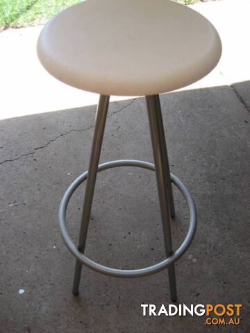 2 Round Bar Stool made in Thailand - $60 both - photo 2 of 5