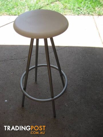 2 Round Bar Stool made in Thailand - $60 both - photo 3 of 5