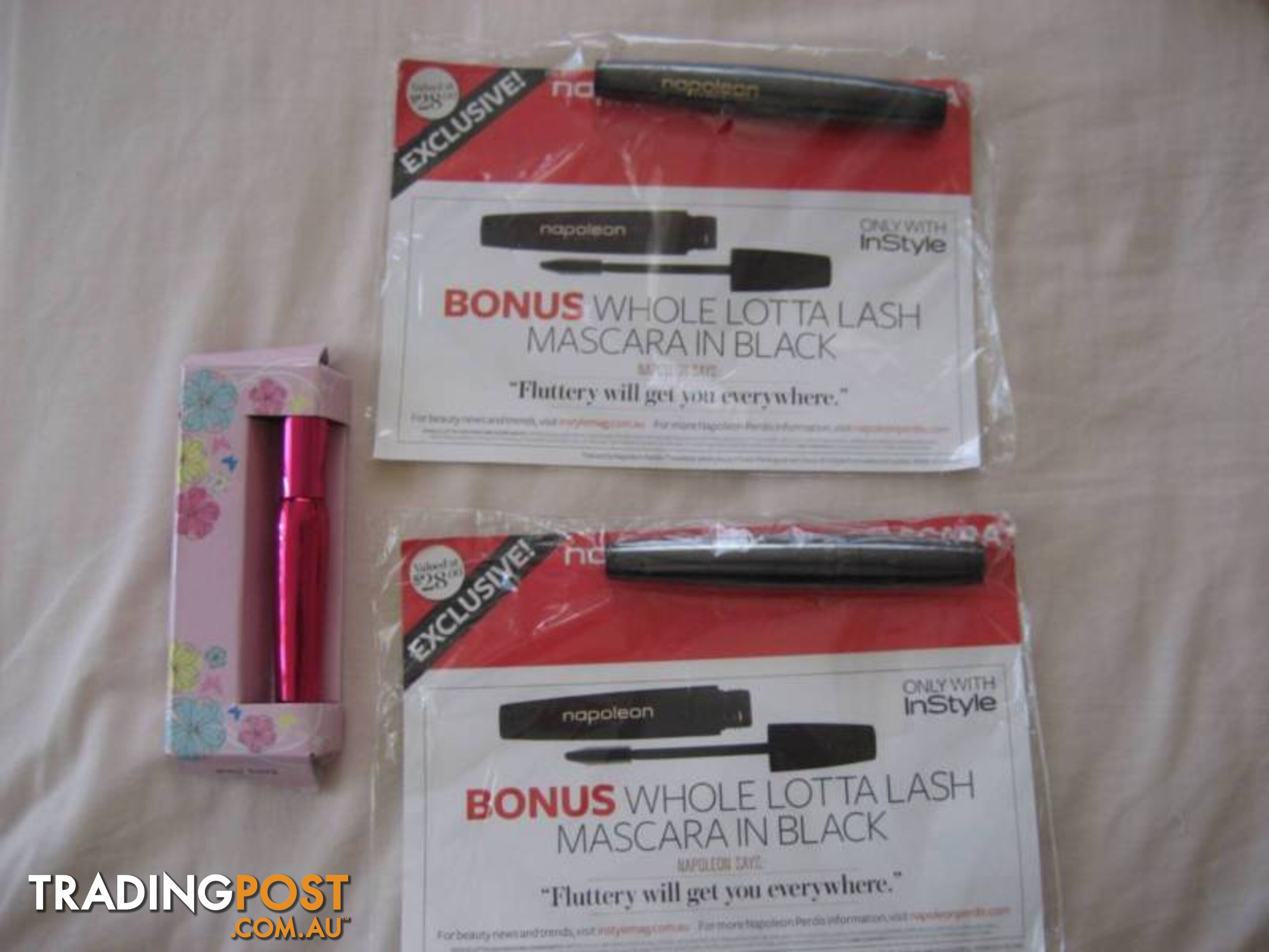 2 napoleon Black MASCARA - 1 Shade Extra Black UK - $15 All