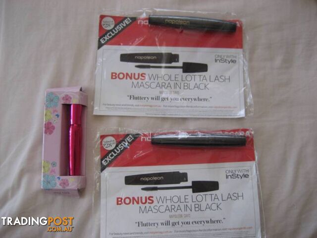 2 napoleon Black MASCARA - 1 Shade Extra Black UK - $15 All