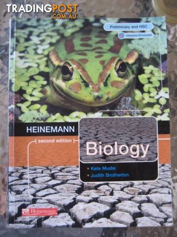 Preliminary and HSC Biology second edition - HEINEMANN With CD