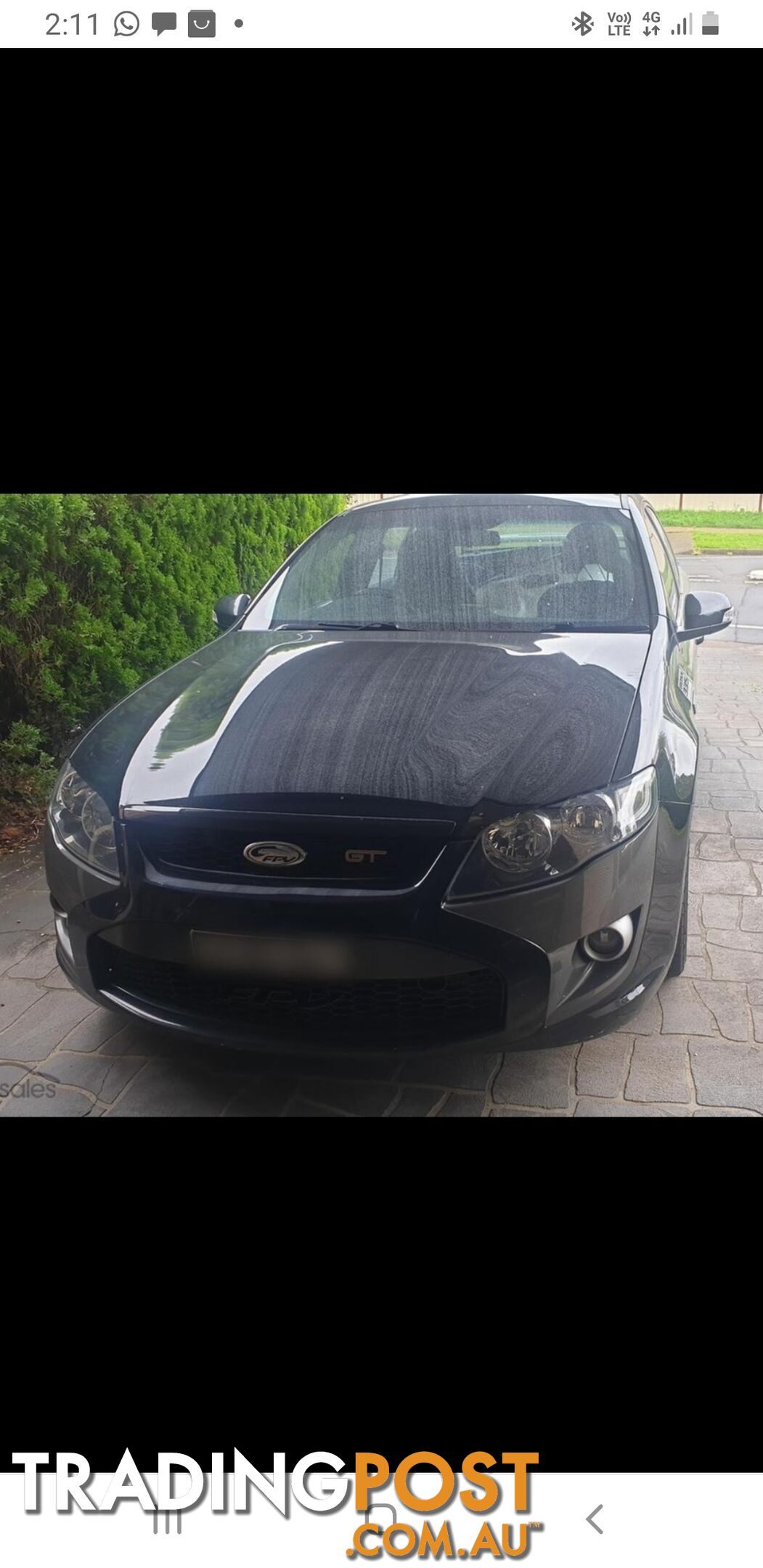 2011 FPV GT  335  Fg 1 Sedan Automatic