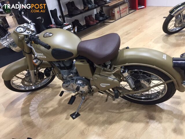 2016 ROYAL ENFIELD (SEE ALSO ENFIELD) CLASSIC DESERT STORM 500CC ROAD