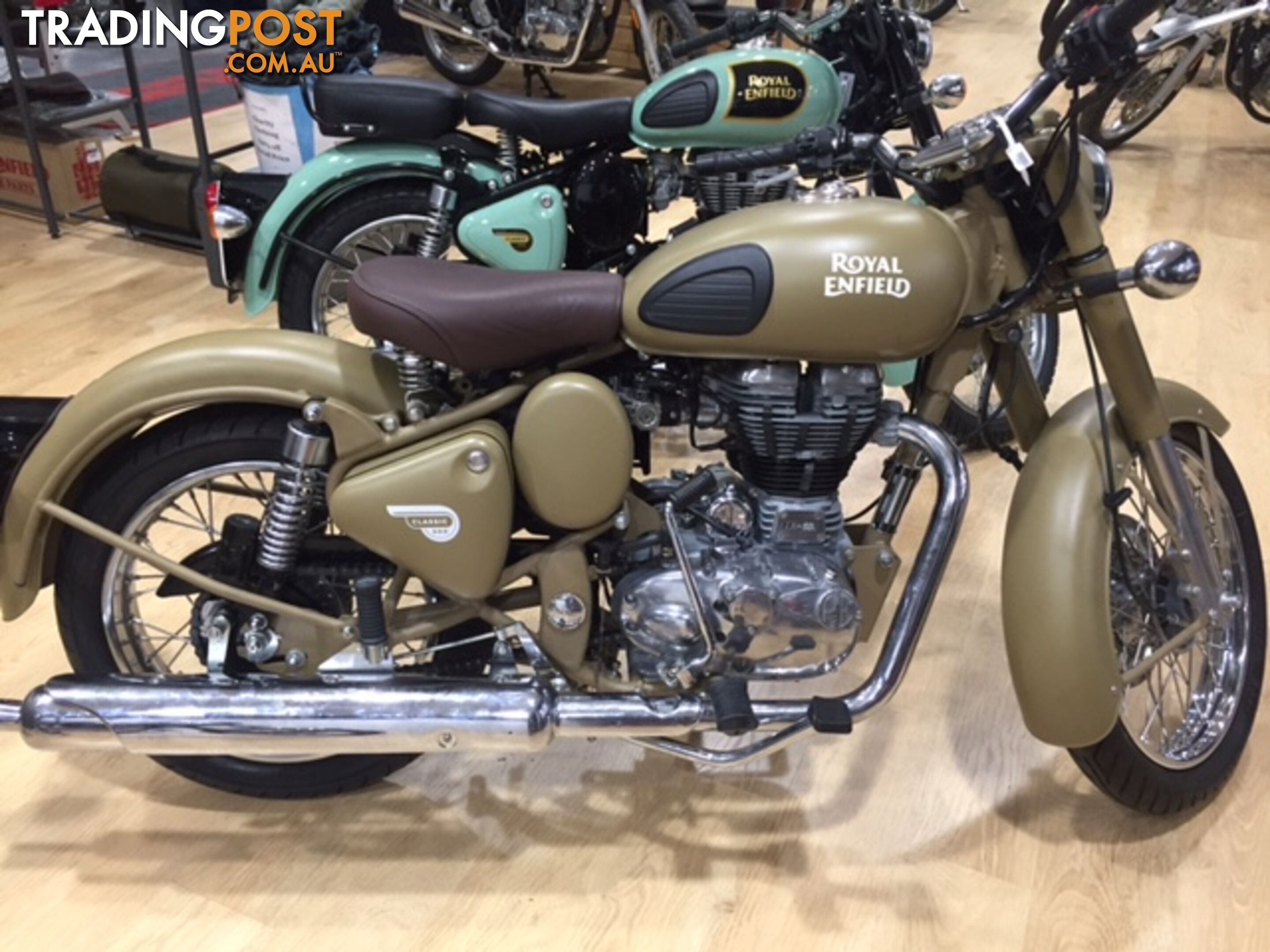 2016 ROYAL ENFIELD (SEE ALSO ENFIELD) CLASSIC DESERT STORM 500CC ROAD