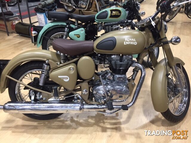2016 ROYAL ENFIELD (SEE ALSO ENFIELD) CLASSIC DESERT STORM 500CC ROAD