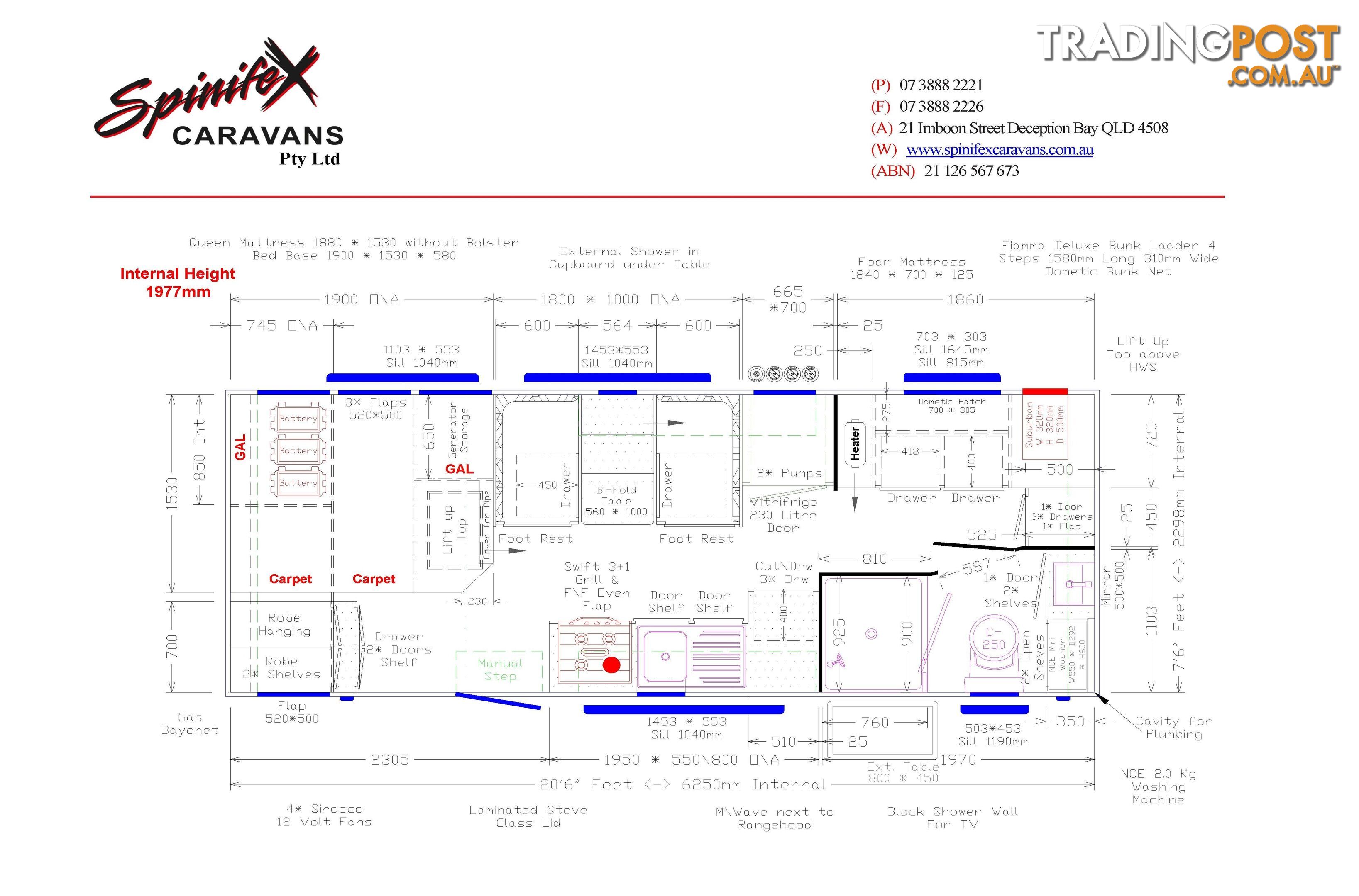 2016 Spinifex Caravans NOMADiX