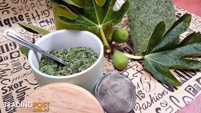 100% Natural Fig Leaf Herbal Tea 50g Made In Geelong Victoria Australia - photo 2 of 4
