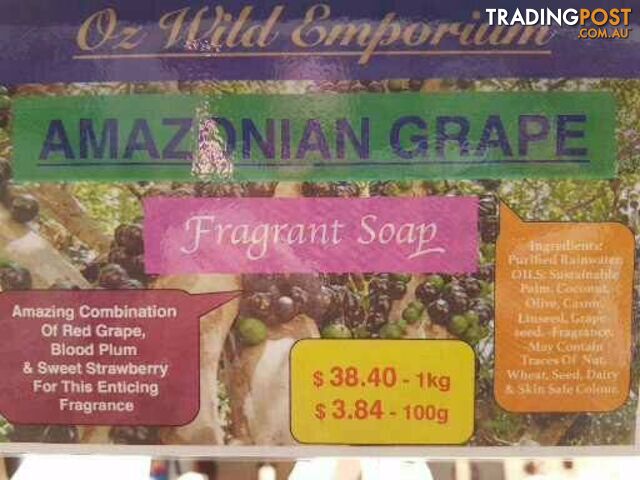 Amazonian Grape Handmade Fragrant Soap - Manufacturers Geelong - photo 2 of 10