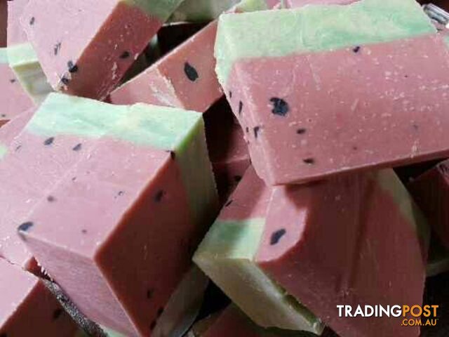 Watermelon Fragrant Soap Hand Crafted From Natural Oils - Geelong