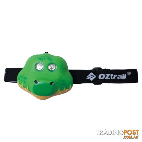OZtrail Kids Headlamp Crocodile