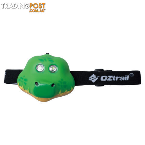 OZtrail Kids Headlamp Crocodile