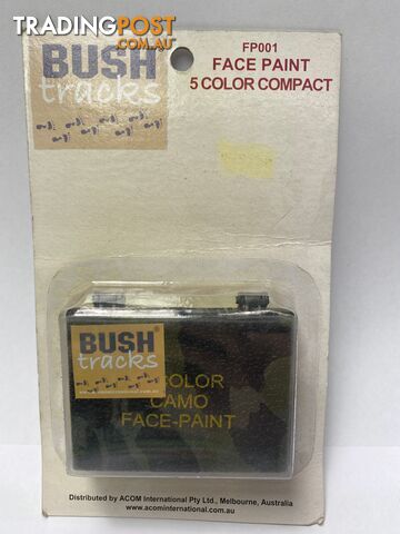 Bush Tracks Face Paint 5 Color Compact