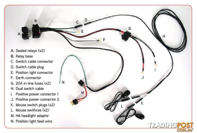 HARNESS - H DUTY SUIT DLX DR LIGHT