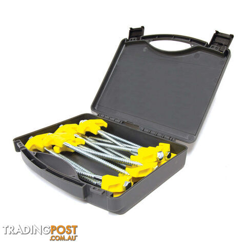 OzTrail 16 Piece Screw In Peg Set