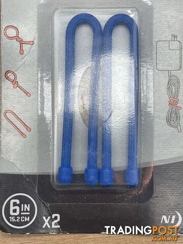 Nite Ize Gear Tie 6in x 2 Blue