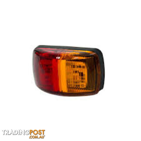 White Vision Red/Amber Side Marker 9-33v 0.5m Cable