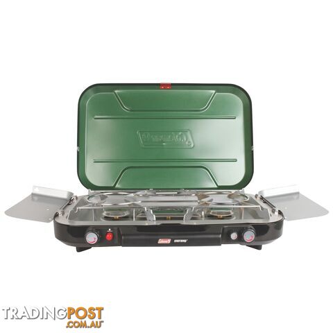 Coleman Even-Temp 3 Burner Stove with Griddle