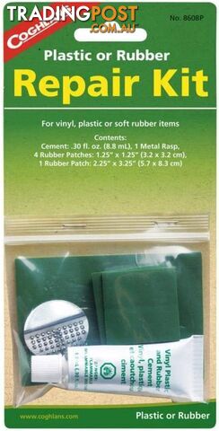 Coghlans Plastic or Rubber Repair Kit