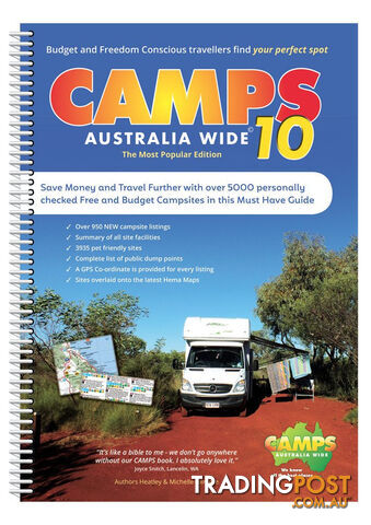 Camps 10 Spiral Bound (A4)