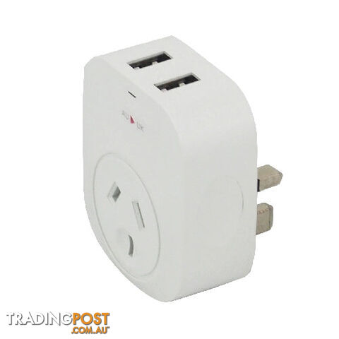 OSA Travel Adaptor UK, Hong Kong & More with USB