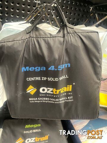 Oztrail Mega 4.5m Centre Zip Solid Wall