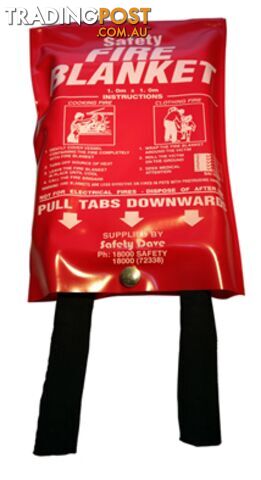 Safety Dave Fire Blanket 1m x 1m