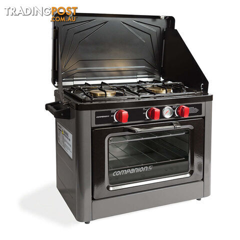 Companion Portable Outdoor Gas Oven & 2 Burner Cooktop