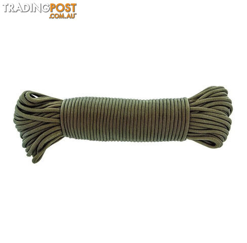 Bush Tracks Olive Paracord 15m