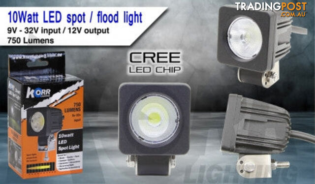 Korr Lighting 10W LED Floodlight