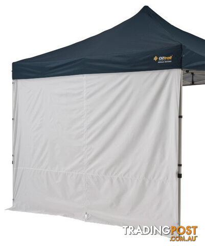 Oztrail Gazebo - 3.0m Center Zip Solid Wall