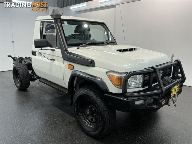 2017 TOYOTA LANDCRUISER WORKMATE (4X4) LC70 VDJ79R MY17 C/CHAS