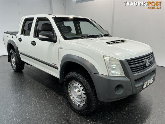 2008 HOLDEN RODEO LX (4X4) RA CREW CAB P/UP